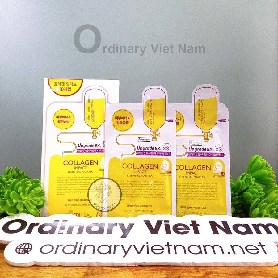 Mat na duong da Mediheal Collagen Impact Essential Mask Ex 25ml Ordinary Viet Nam 1