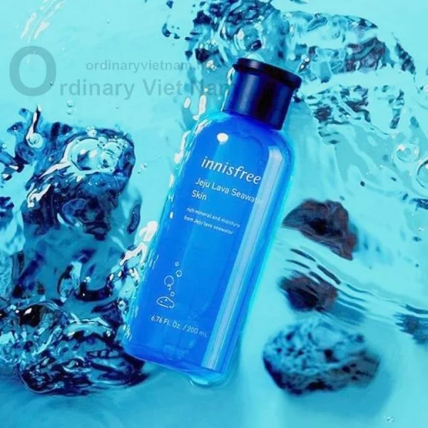 Nuoc hoa hong Innisfree tu nuoc bien sau dung nham Jeju Lava Seawater Skin EX 3