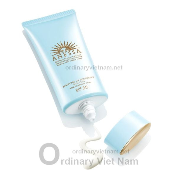 Gel chong nang Anessa Moisture UV Sunscreen Mild Gel SPF35 PA+++ Ordinary Viet Nam 3