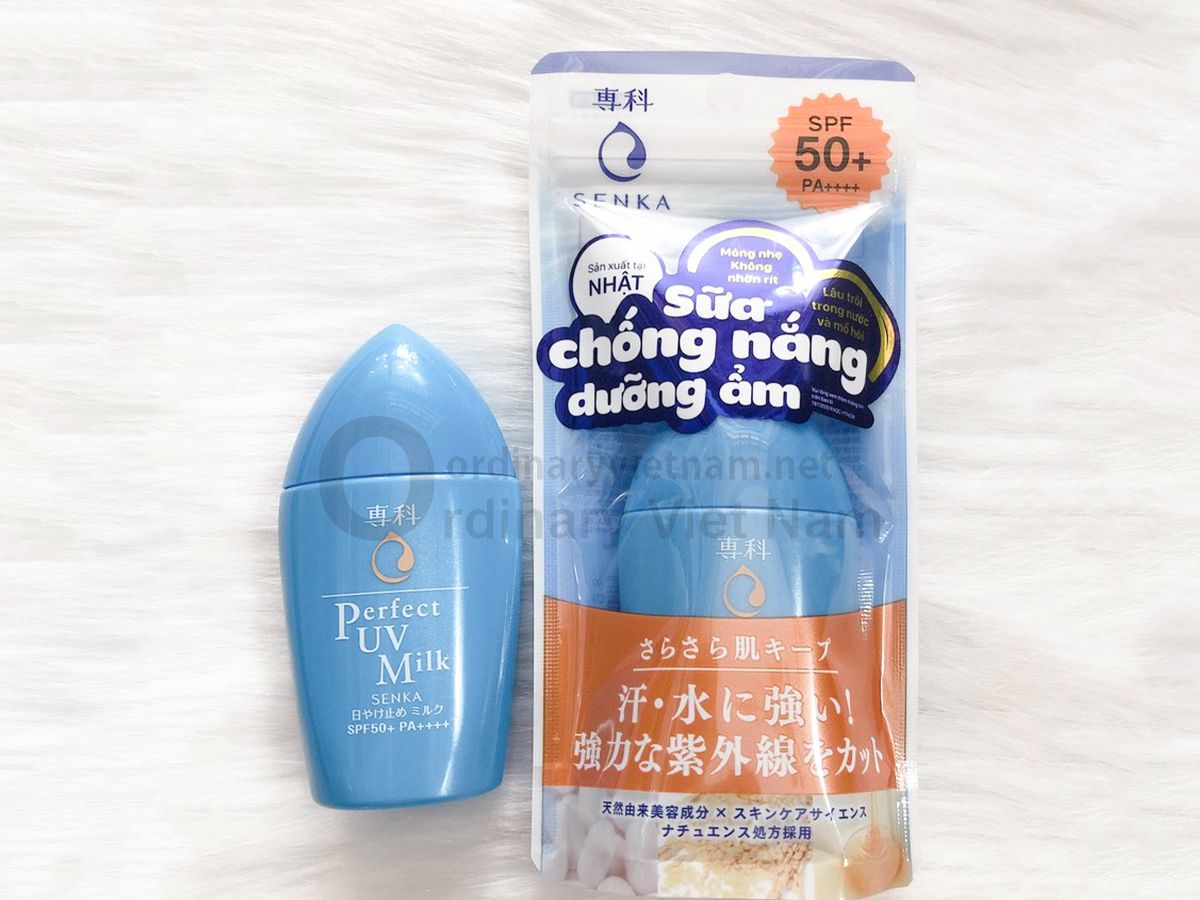 kem-chong-nang-dang-sua-Senka-Perfect- UV- Milk-ba0-ve-da-duong-trang-da-ordinary 9