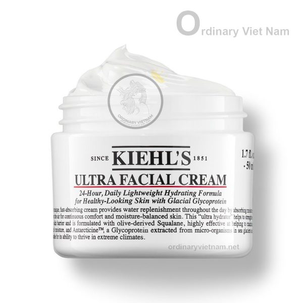 Kem duong am Kiehl’s Ultra Facial Cream Ordinary Viet Nam 7