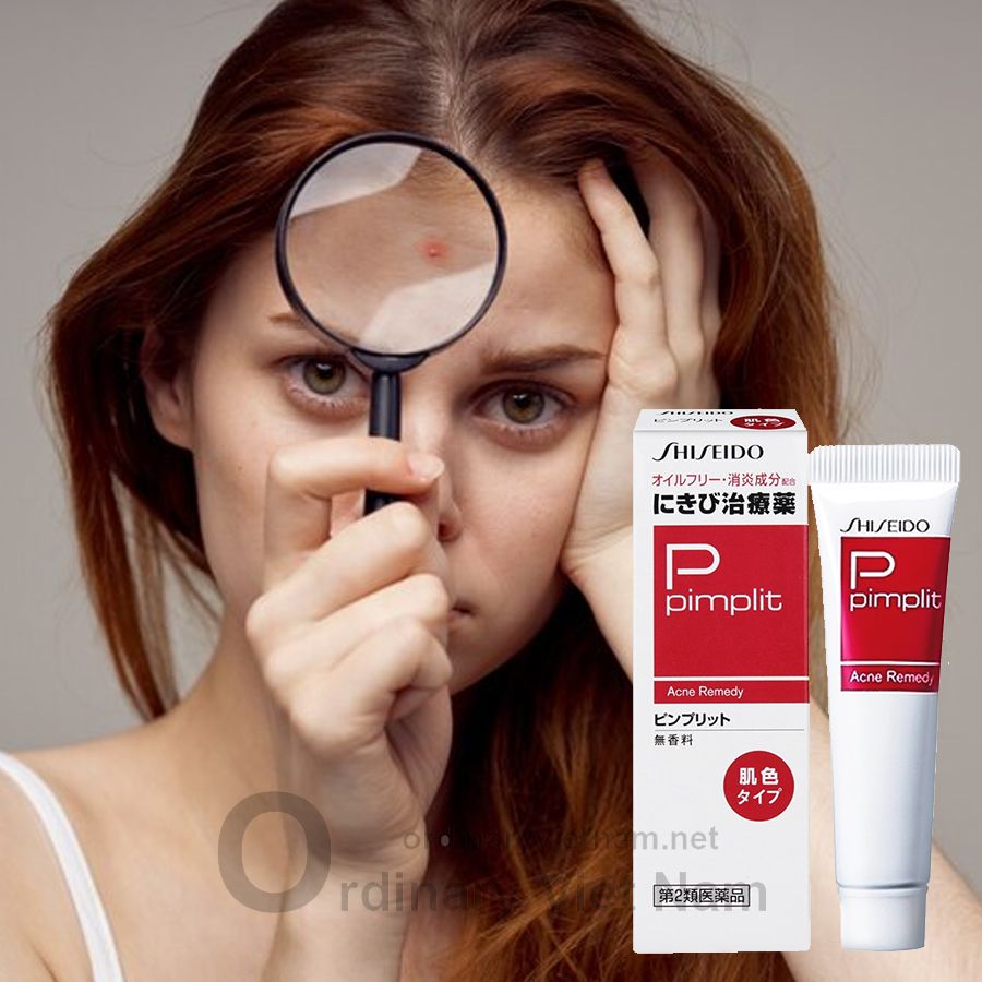 Kem tri mun Shiseido Pimplit Acne Remedy Ordinary Viet Nam 4
