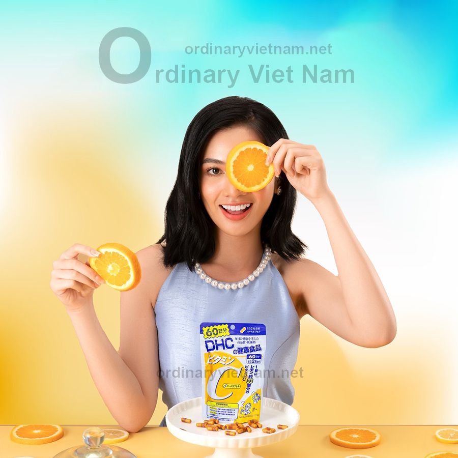 Vien uong vitamin C DHC Ordinary Viet Nam 3