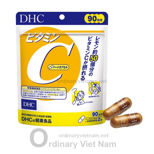 Vien uong vitamin C DHC Ordinary Viet Nam