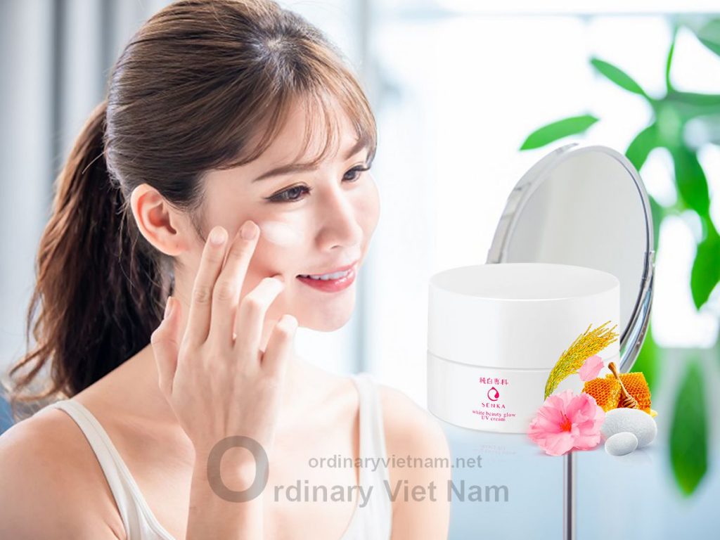 Kem duong trang da ban ngay Senka co tot khong Ordinary Viet Nam