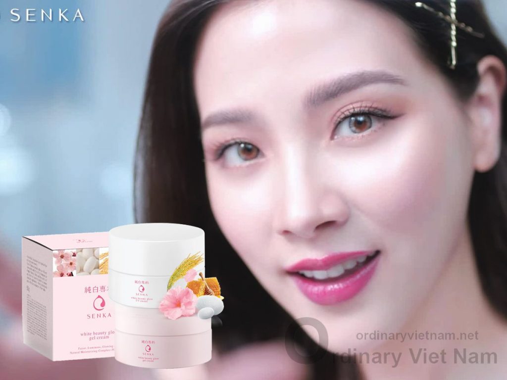 Review kem duong trang da Senka Ordinary Viet Nam
